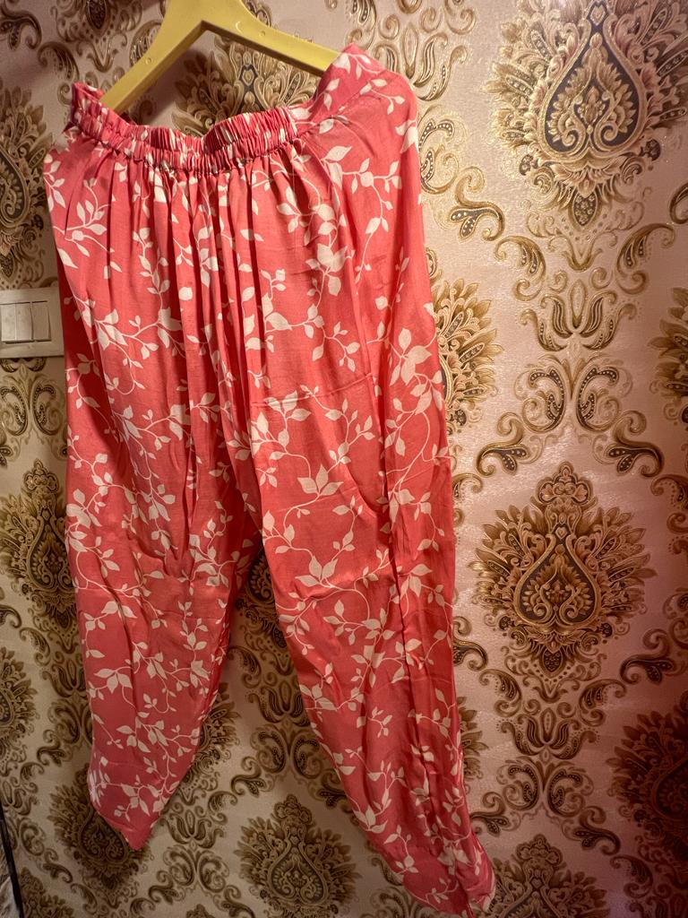 Peach cord set