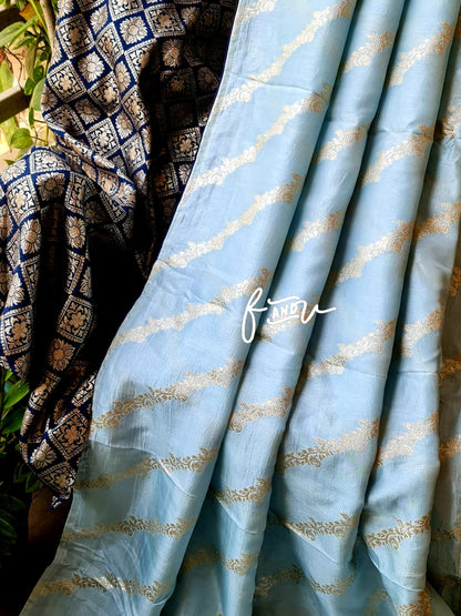 Excusitive lehariya Munga saree