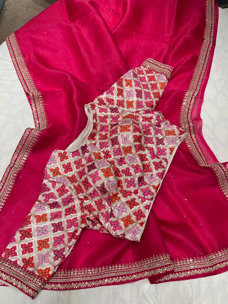 Kaveri organza trendy saree