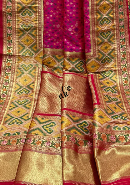 Rajkot styled Patola saree Indian saree Patola saree