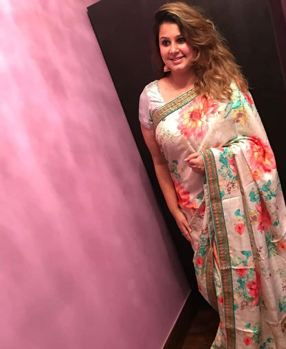 Floral beautiful Sabbys saree