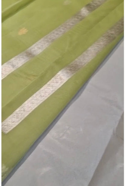 Kora handloom Banarsi saree
