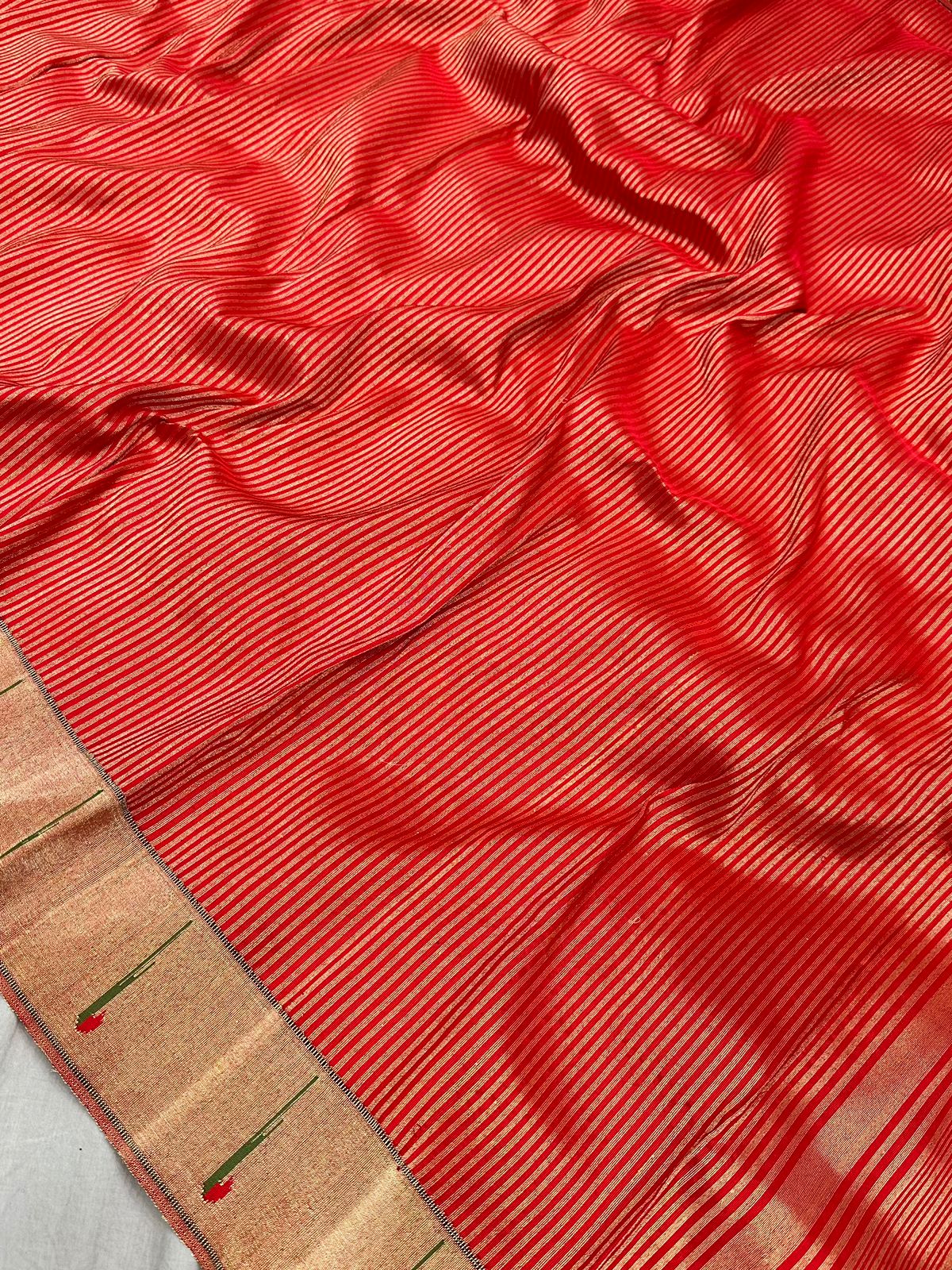 Orvashi handloom paithani saree
