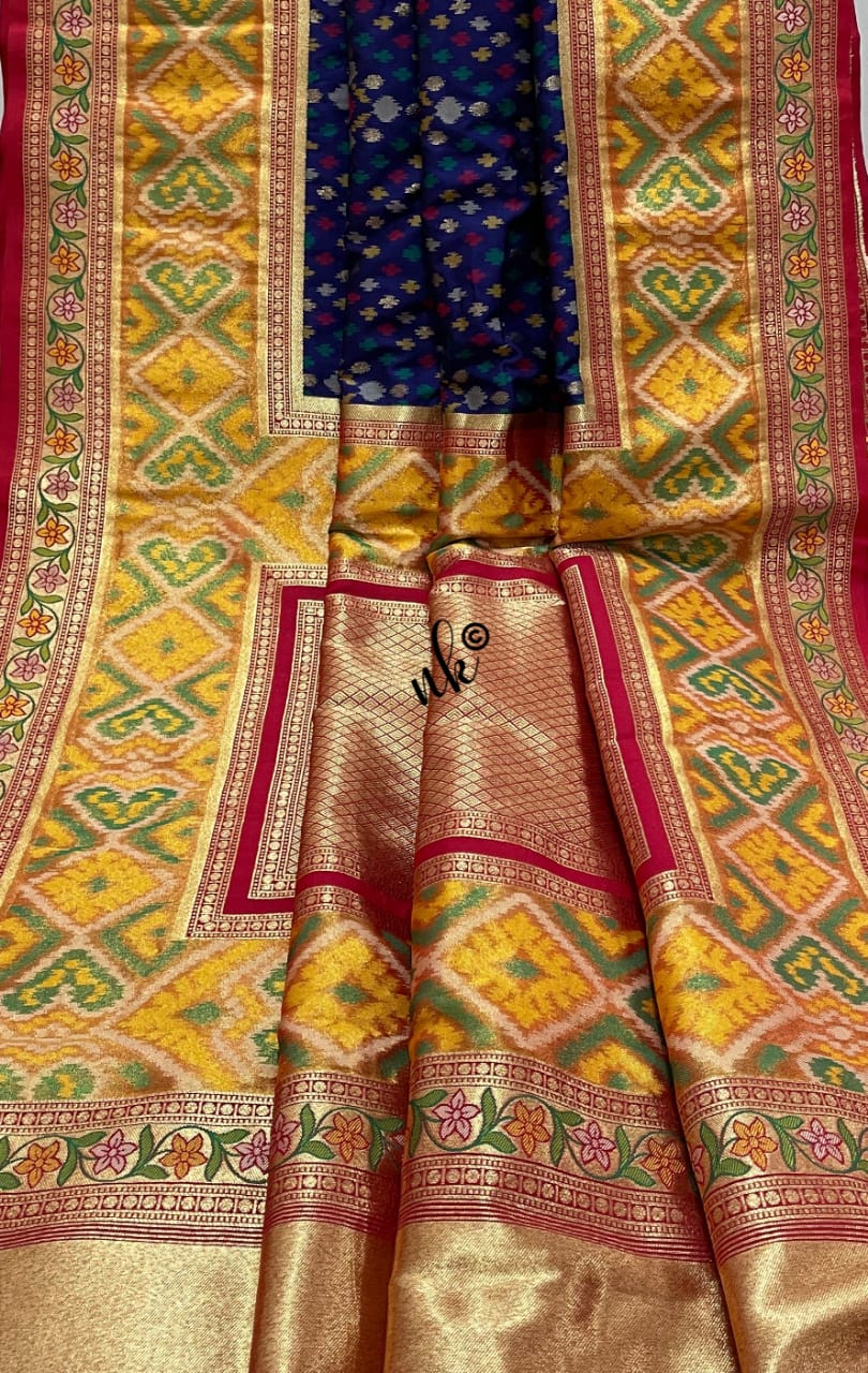 Rajkot styled Patola saree
