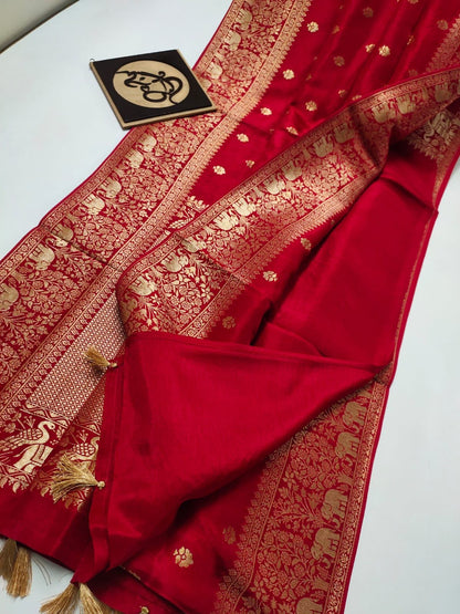 Krishnam banarsi saree