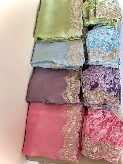 Lisa organza saree
