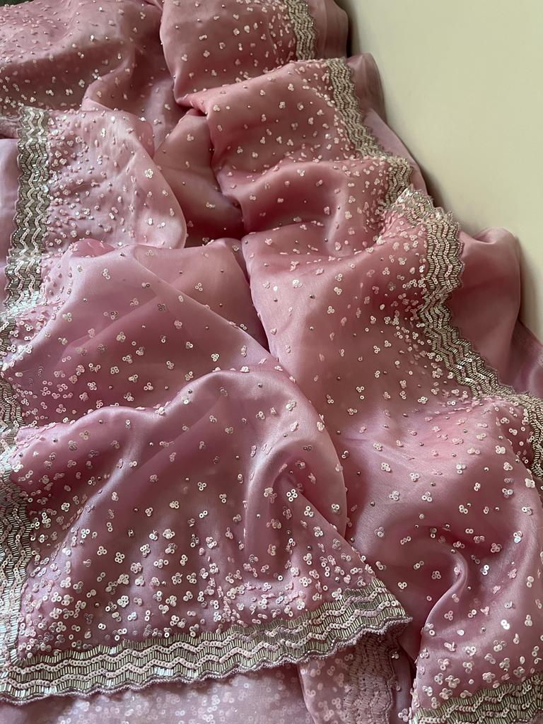 Susan organza katdana saree