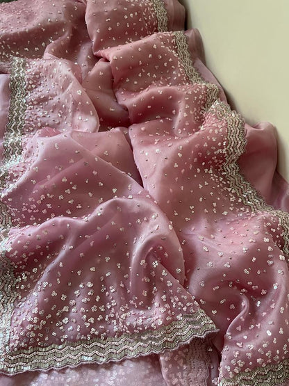 Susan organza katdana saree