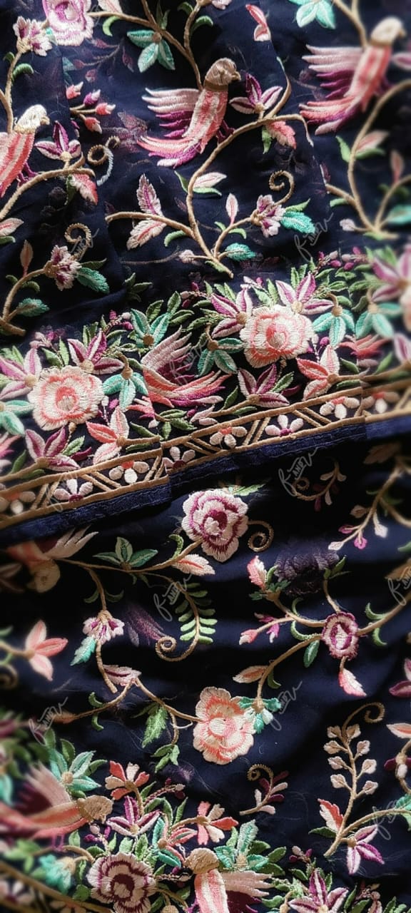 Kaveri Kashmiri parsa saree