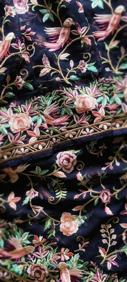 Kaveri Kashmiri parsa saree