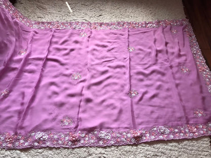 Pritika luxury embroidered saree