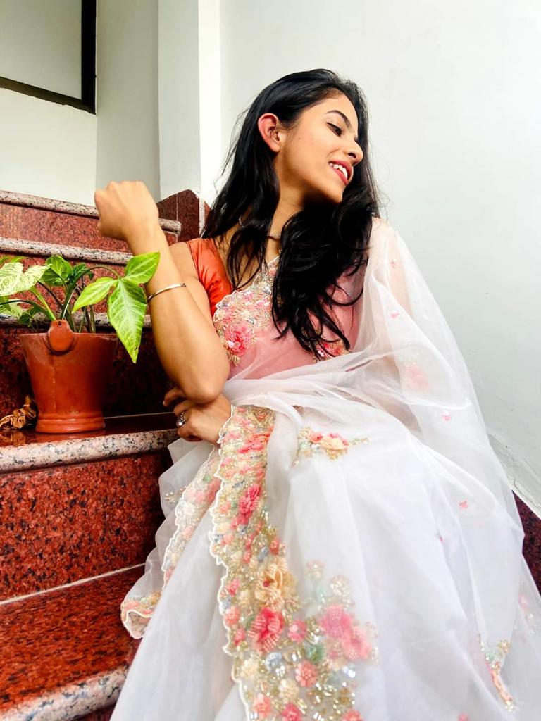 Dreamy organza saree