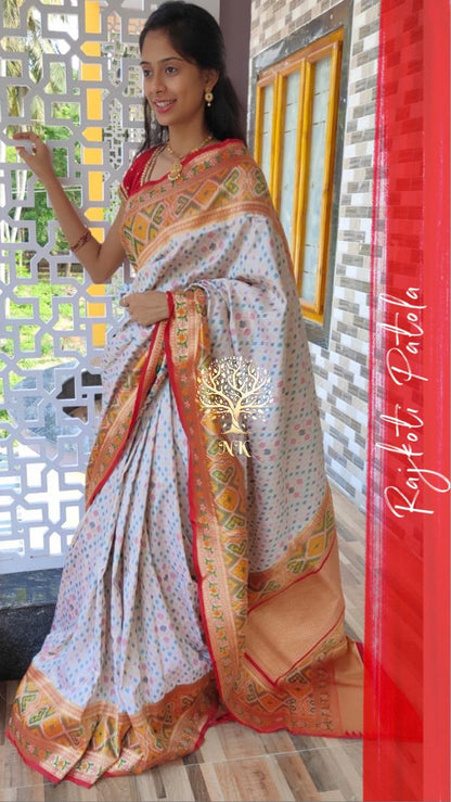 Rajkot styled Patola saree Indian saree Patola saree