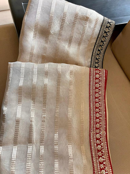 Laila tissue organza saree