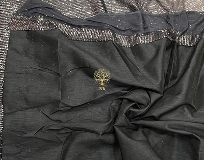Stunning sequence partywear saree