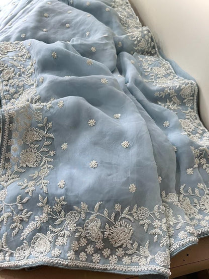 Inisha organza saree