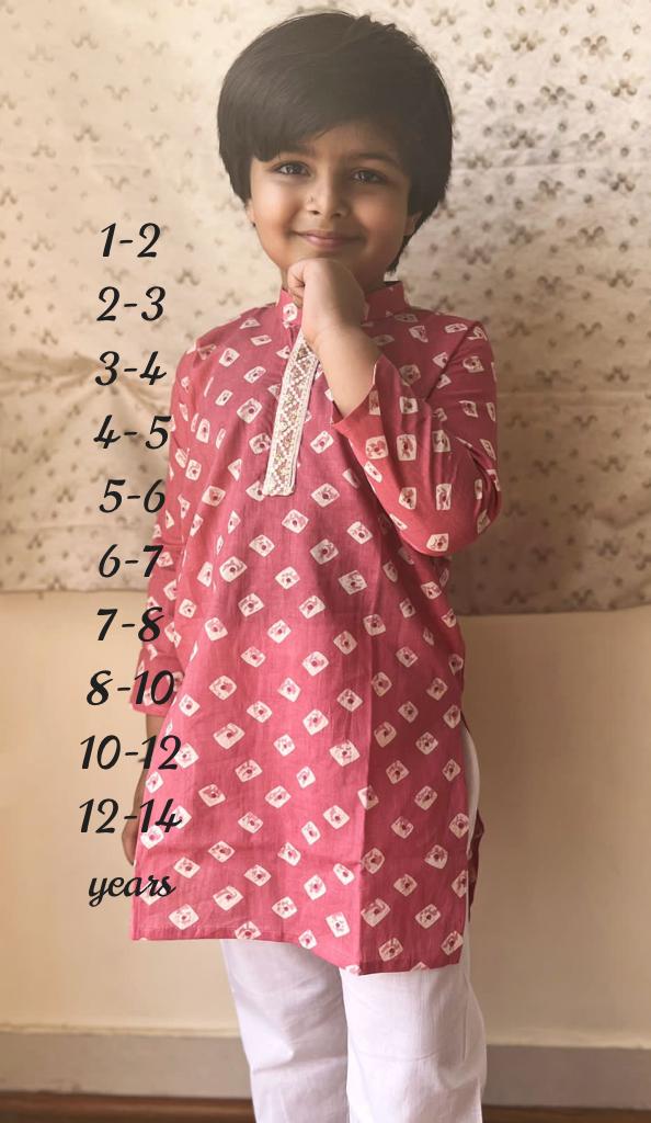 Peachy peach kurta pajama