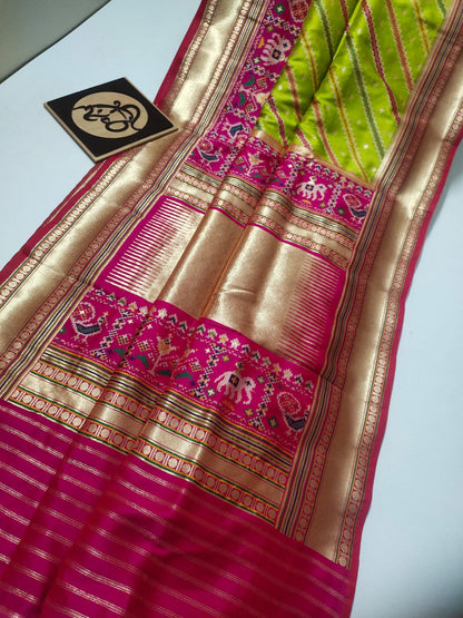 Lehariya Patola banarsi saree